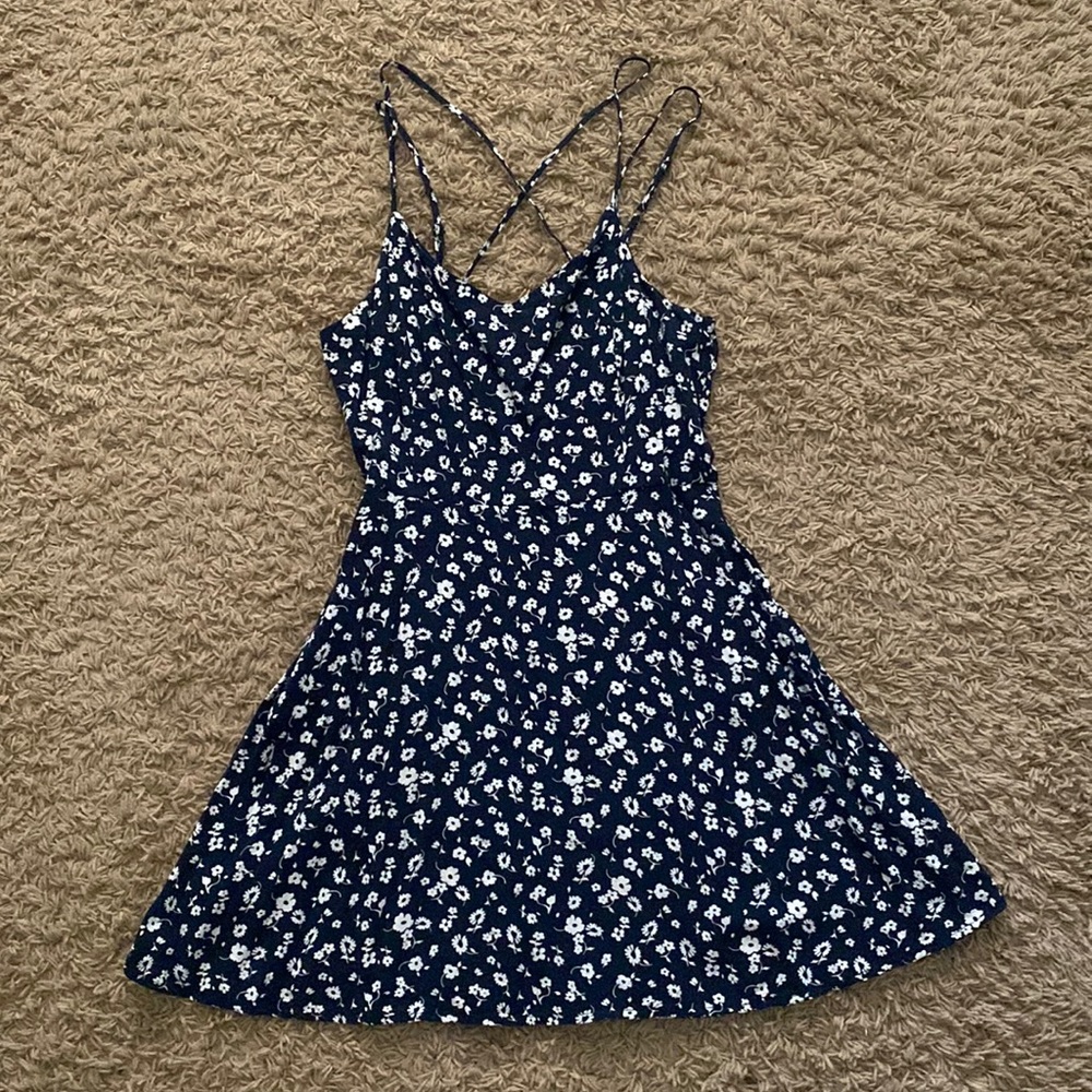 floral garage dress